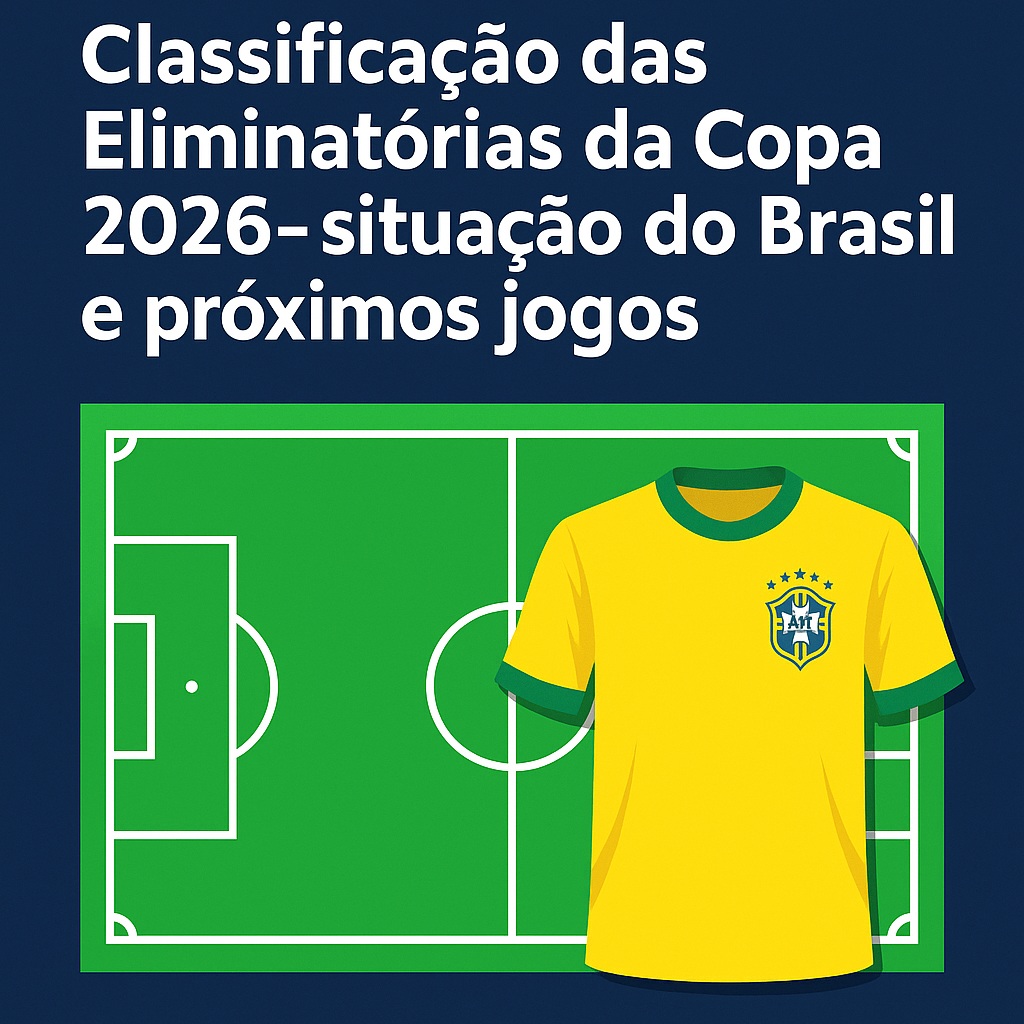 Classificação Eliminatórias Copa 2026 – Situação do Brasil & Próximos Jogos