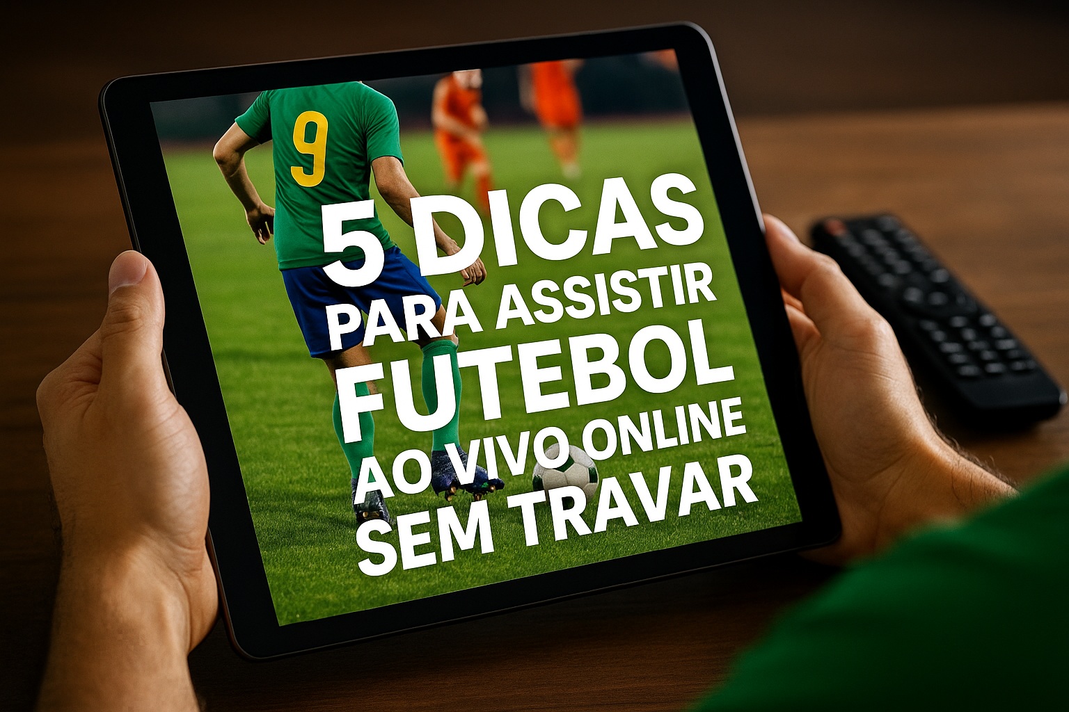 5 Dicas para assistir futebol ao vivo online sem travar