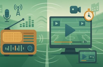 Narração De Rádio vs Transmissão TV: Evolução do futebol ao vivo
