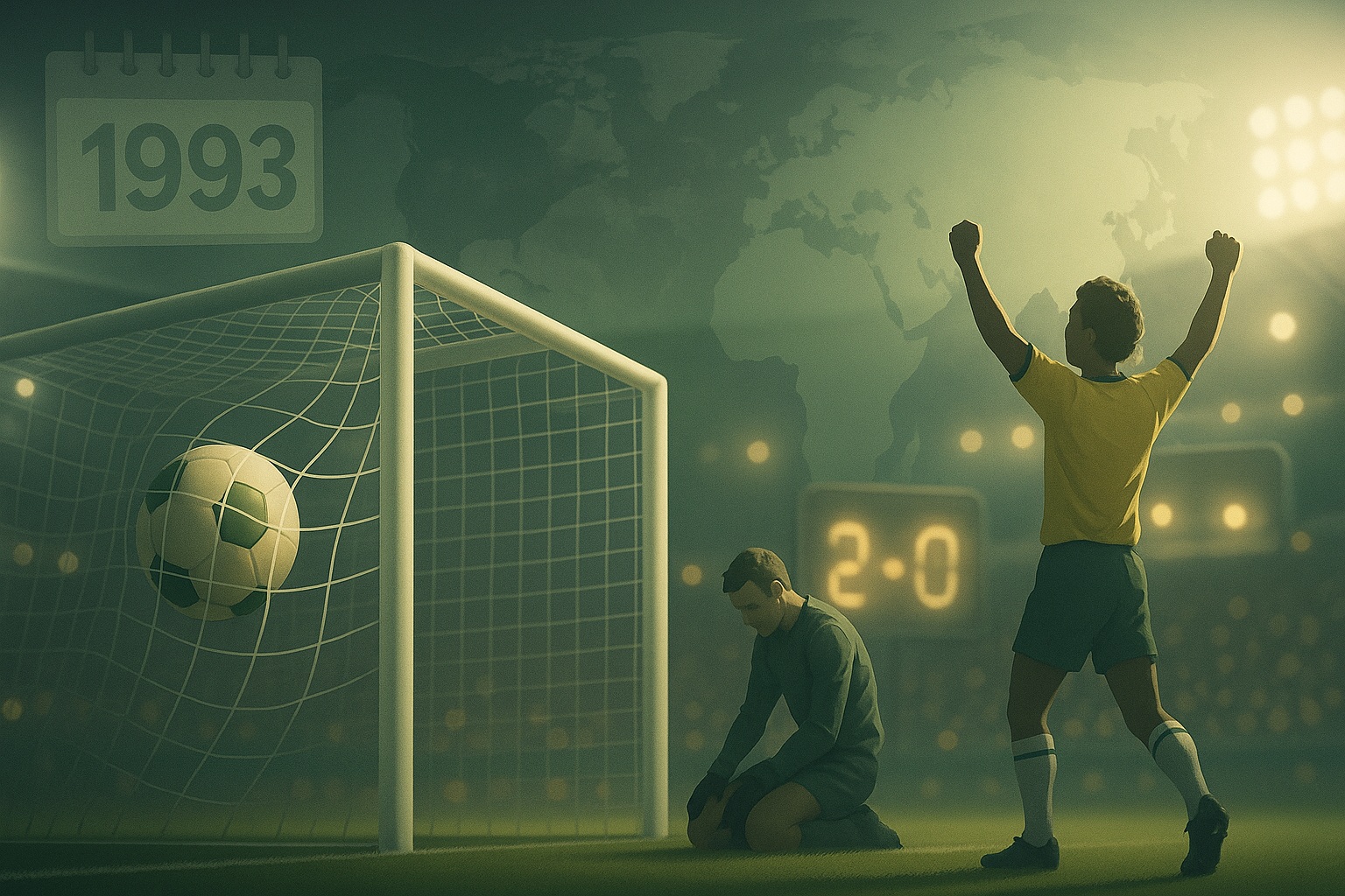 Brasil 1993 nas Eliminatórias: O drama até a vaga
