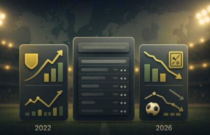 Desempenho do Brasil nas Eliminatórias: comparação 2026 x 2022