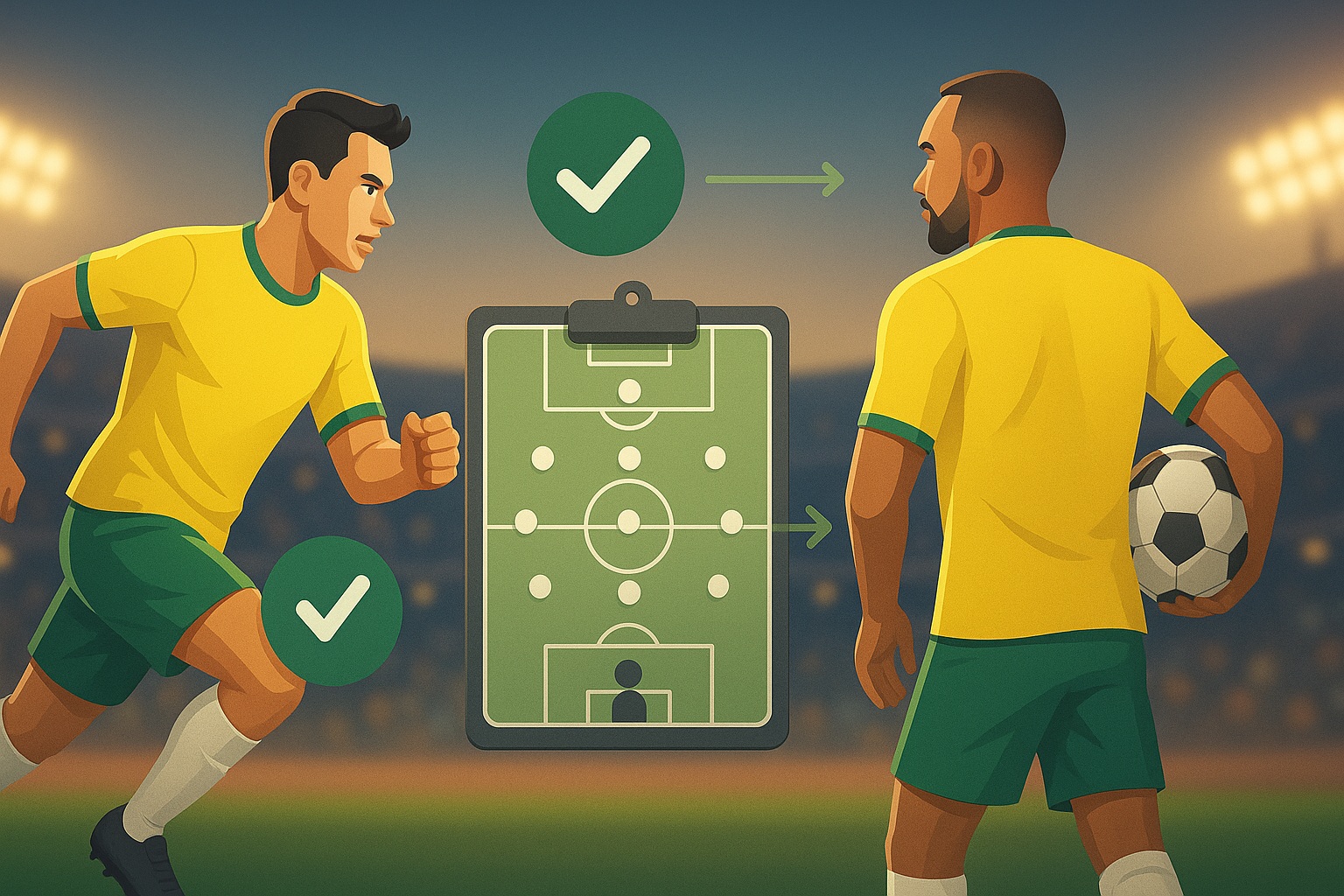 Disputa pela camisa 9 do Brasil: Martinelli x Matheus Cunha