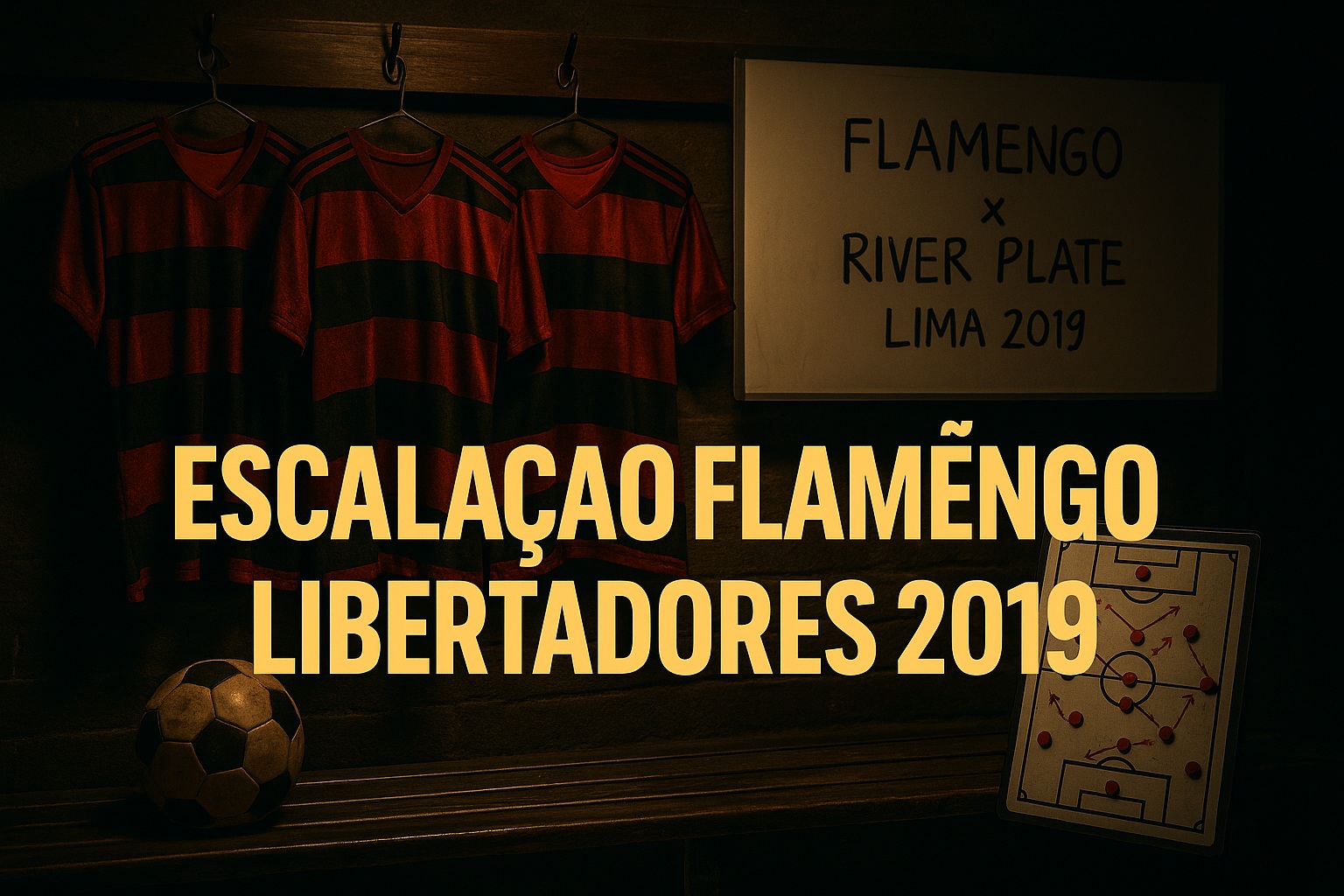 Escalação Flamengo Libertadores 2019